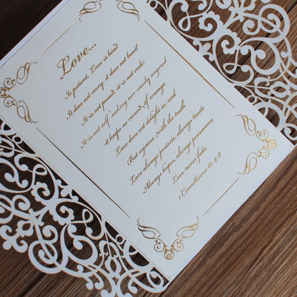 Customized Invitation for Wedding