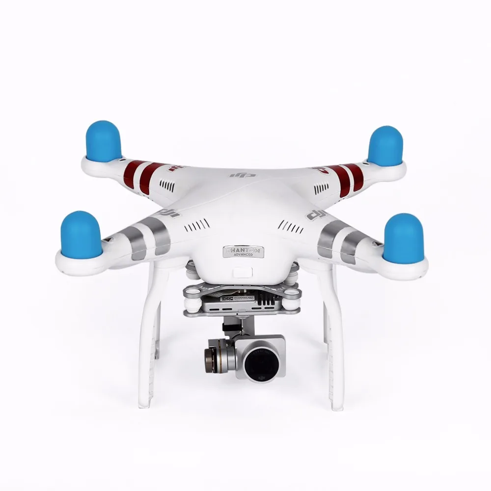 4 шт. крышка двигателя для DJI Phantom 2 3 4 Pro Advanced SE Drone защита двигателя Пыленепроницаемая Мягкая силиконовая шапка комплекты запасных частей