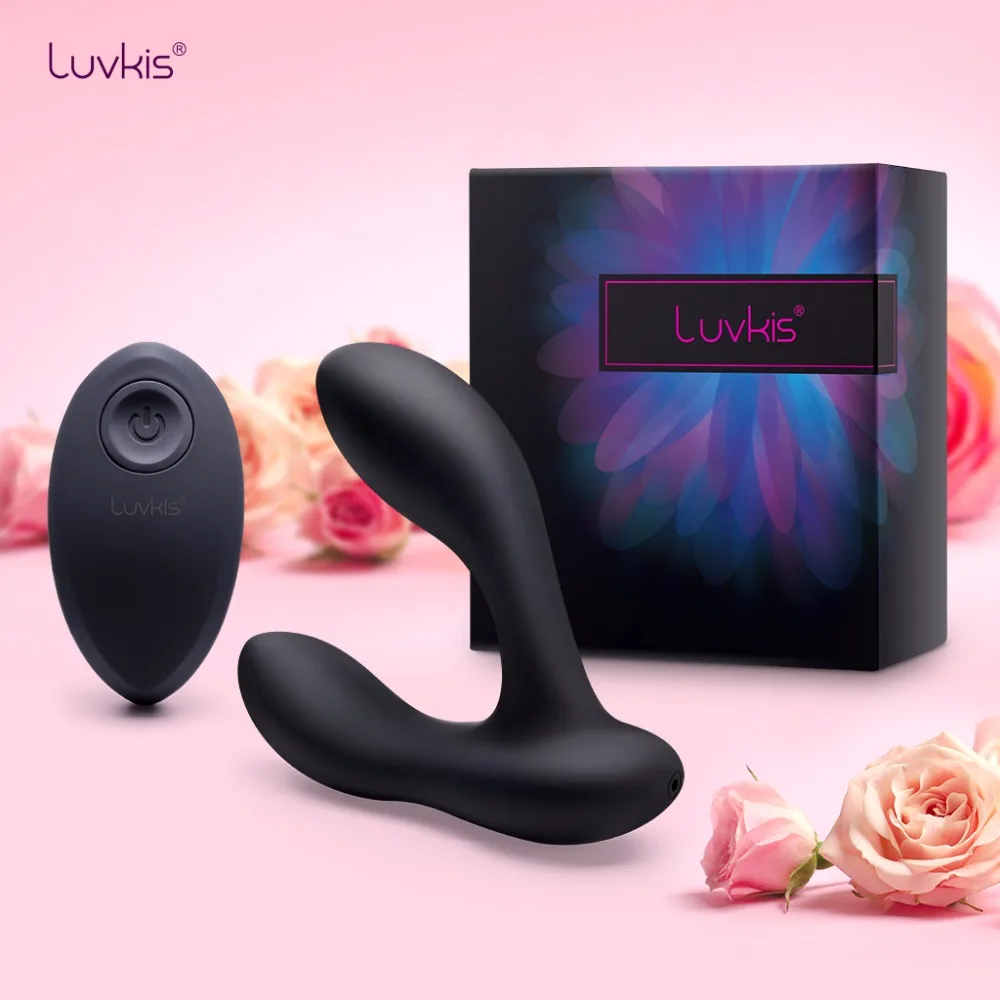Luvkis Wireless Prostate Massager Male Anal Sex Toy Remote Control Butt Plug Anus Vibrator Men Adult Product Gay Sexual Item USB |