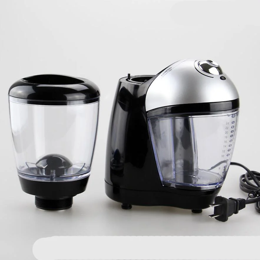 

8Gears Thickness Adjustment Coffee Grinder Home Use Electric Grinding Machine Equipped With 420 Stainless Steel Grinding Disk