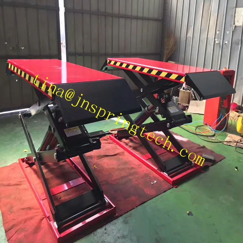 

3 T 1900mm Lifting Height Super Thin Scissor Lift Car Lifting Machine Car Lift
