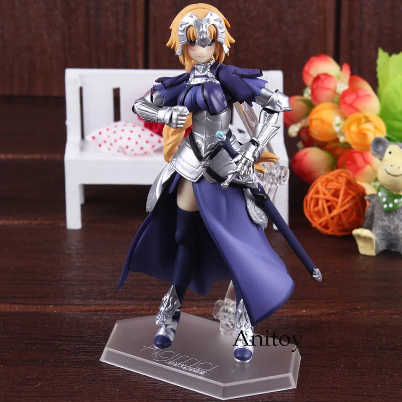 

Anime Figma 366 Figma Fate Grand Order Figure Ruler Jeanne d'Arc Doll PVC Action Figure Collectible Model Toy Gigt for Girls