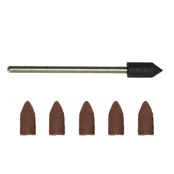

Mini Drilling And Conical Grinding Cap Holder for Impression and Earmold Polishing 5 Caps with One Holder