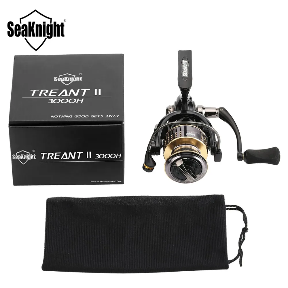  2018 New SeaKnight Rod Combo TREANT II 10+1BB 9/11/13Kg 6.2:1 Spinning Reel +LICH 1.8-3.6M Portable