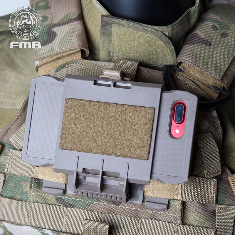 Тактический чехол FMA Molle для мобильного телефона охоты пейнтбола Iphone 7/8 Plus 1320| |