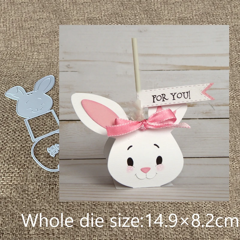 

New Design Craft Metal Cutting Die cut die cute bunny box decoration scrapbooking Album Paper Card Craft Embossing Die Cuts