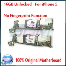 100% Full Completely Original & Unlocked 16G Mainboard For iphone 5 5g Motherboard with Chips,100% Good Working Free Shipping