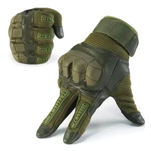 

Full Finger Rubber Knuckle Armed Gloves Military Airsoft Hunting Shooting Paintball Tactical Gloves Touch Screen Sport Gloves