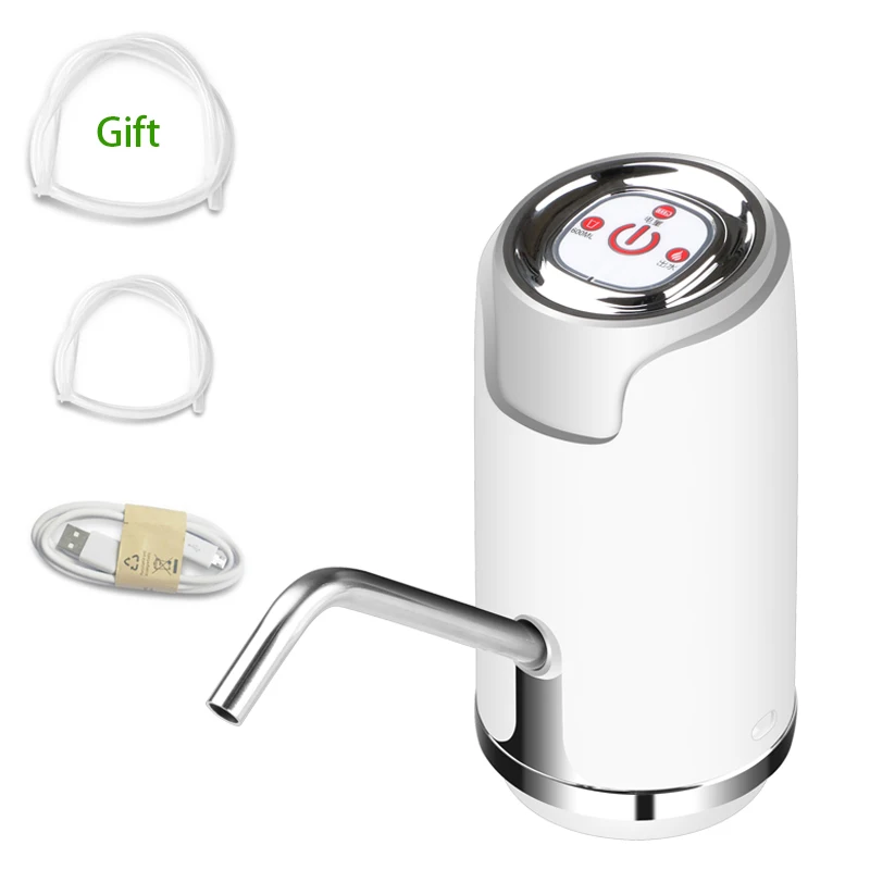 Kbxstart Электрический диспенсер для бутилированной воды, насос, беспроводной USB бутылка для питьевой воды, всасывающий мини диспенсер, Электрический диспенсер