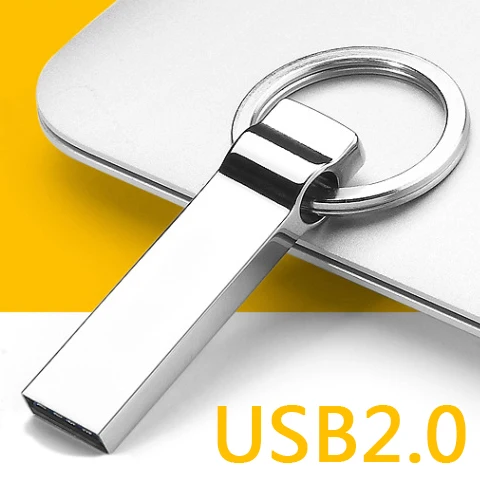 Дешевый 100% H2 Тесты w Тесты реального Ёмкость металлическое серебро Usb флешка 2,0 Ручка накопитель 64 ГБ 32 ГБ 16 ГБ Memory Stick 1 ТБ 2 ТБ брелок подарок