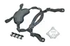 Tactical One Handed Adjustable Helmet General Suspension Lanyards Padded Protective Leather Chin Strap with no loose TB956 ► Photo 2/3