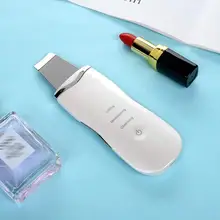 Сверхзвуковой звуковой Массажер для кожи, массажер для кожи лица, Глубокая очистка кожи, устройство для ухода за кожей лица, пилинг, лифтинг, скруббер