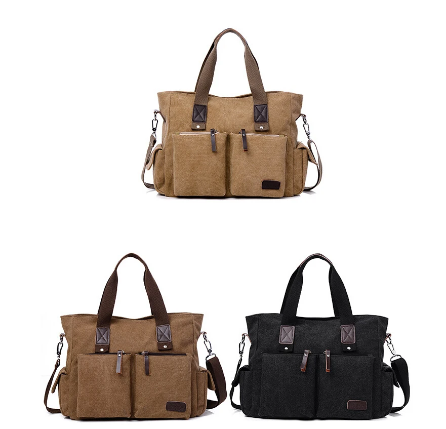 travel bag women canvas 2