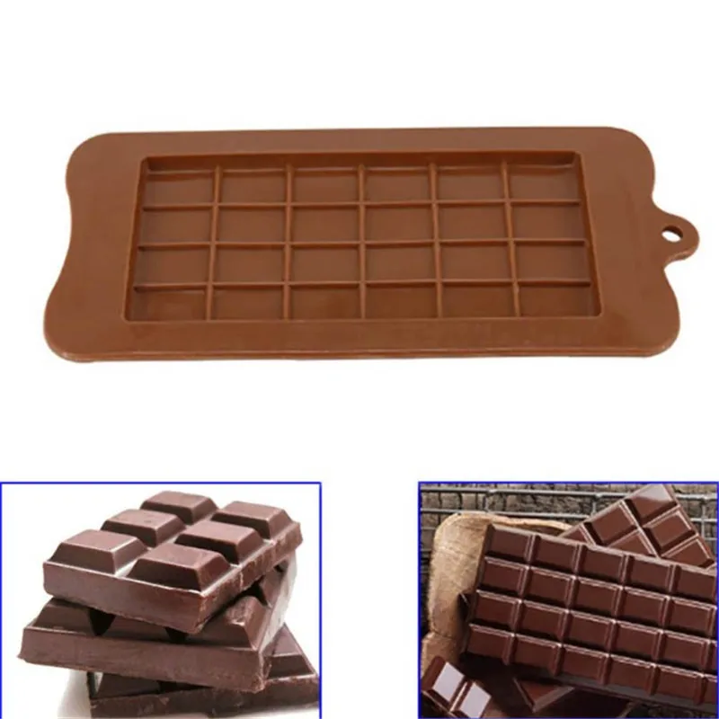 

TTLIFE Chocolate Mold Cake Bakeware Kitchen Baking Tool Candy Maker Sugar Mould Bar Block Ice Tray Cake Tool Christmas Molds