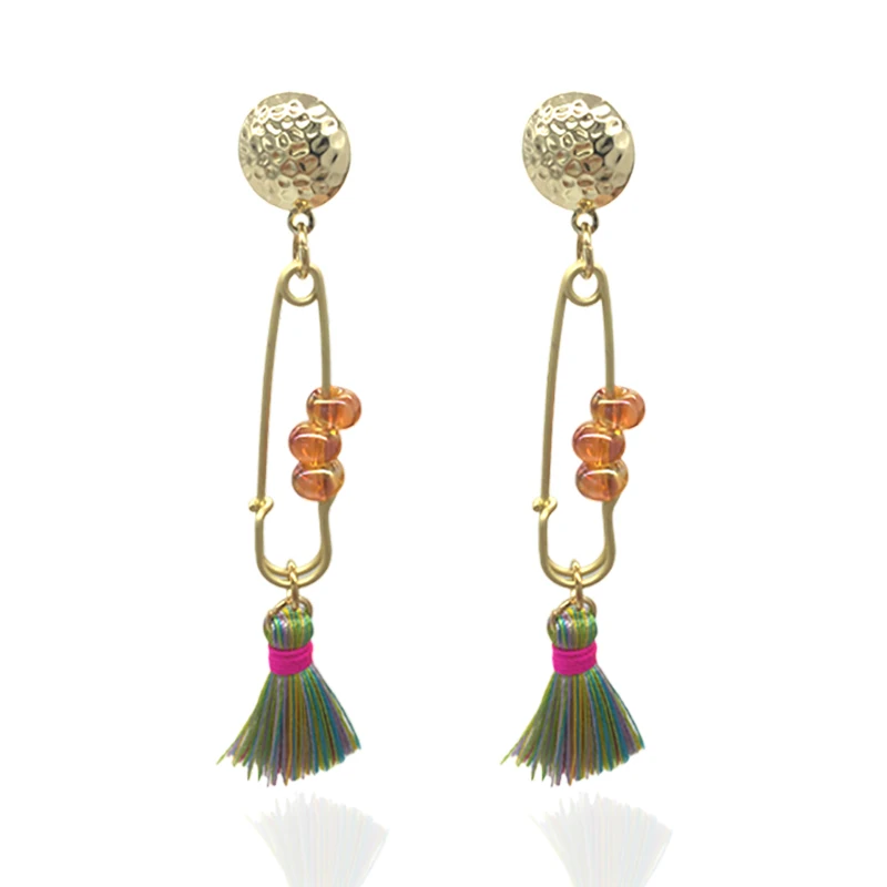 

Earrings new ladies stream comb brand charm fashion rhinestone alloy oorbellen ears Boucles d'oreilles direct gift