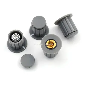 

10PCS Gray knob button cap is suitable for high quality WXD3-13 WXD3-12 WH5-1A WX14-12 turn around special potentiometer knob