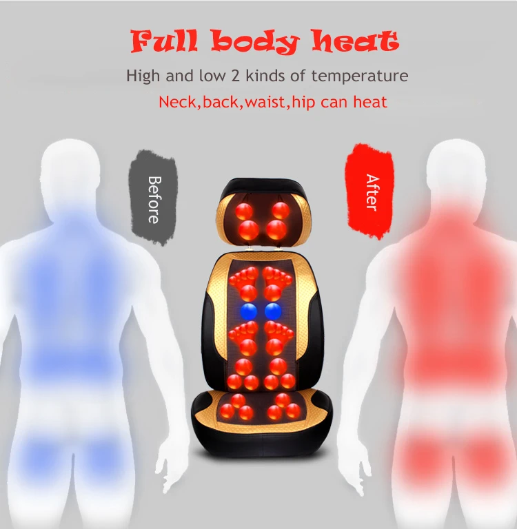 Супер Большое массажное кресло Шейное устройство для массажа шеи массажная подушка бытовой, многофункциональный, массажный подушка для всего тела