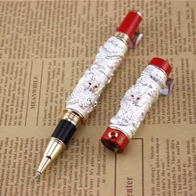 Заправляемый шариковая ручка металлическая школьные канцелярские принадлежности Дракон шариковые ручки ролика высокого качества Роскошный бизнес-подарок 006