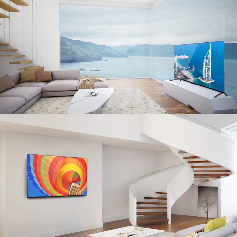 Оригинальный смарт телевизор Xiaomi TV 4 55 дюймов 4K HDR ультратонкий Телевизор 9 мм 2 ГБ +