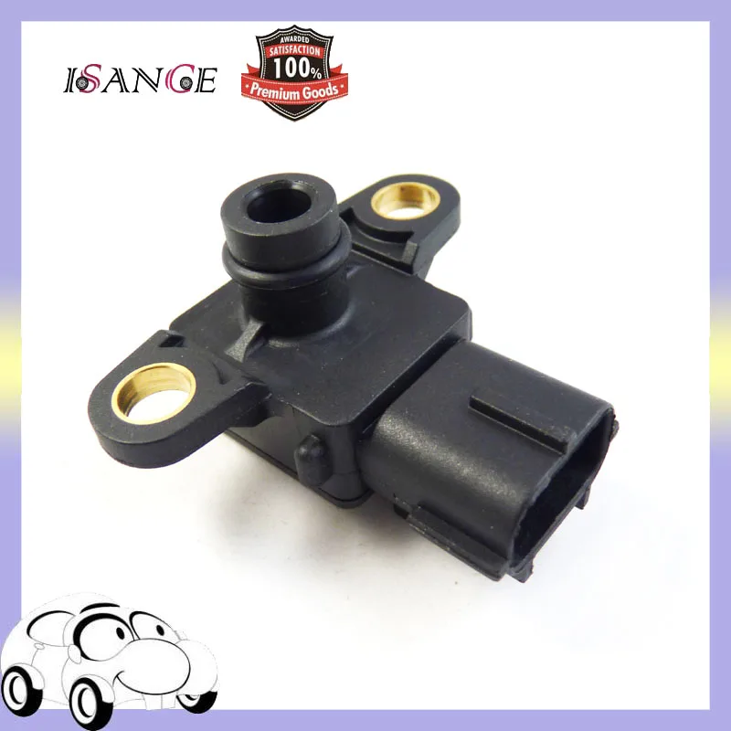 

ISANCE MAP Manifold Absolute Pressure Sensor For 2003 2004 2005 2006 2007-2011 Saab 9-3 & 2010 2011 9-3X 2.0L 12787705 AS315