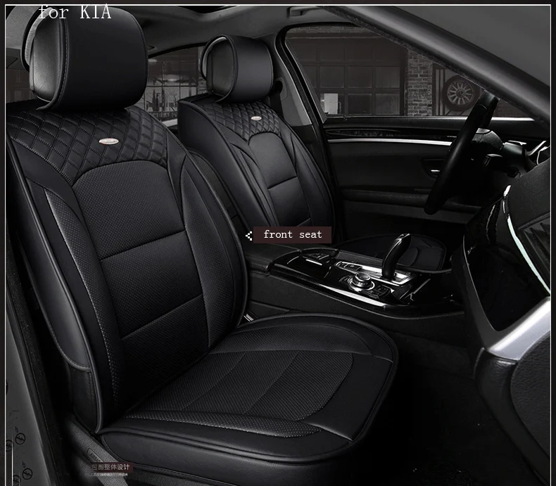 waterproof pu leather car seat cover for kia rio sportage 2017 kia ceed