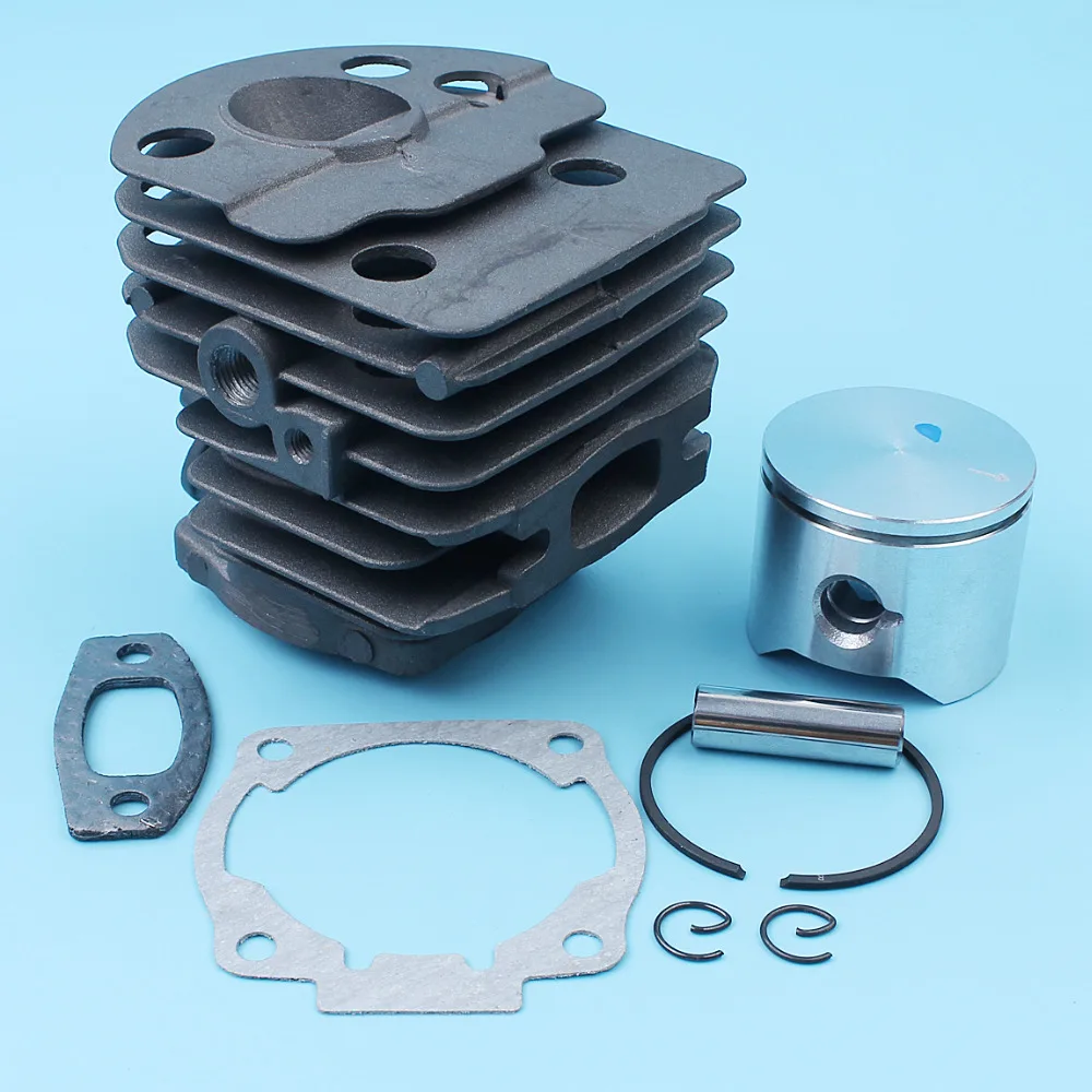 45mm Nikasil Plated Cylinder Piston Gasket Kit For Partner Formula 500 Chainsaw Replacement Spare Parts 2