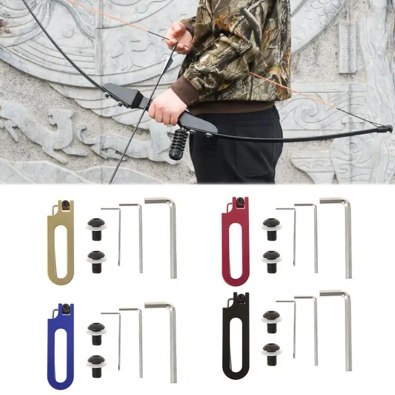 

Archery Arrow Rest Compound Bow Right Hand Aluminum Alloy Ultralight Recurve Bow Riser Professional Universal Supplies
