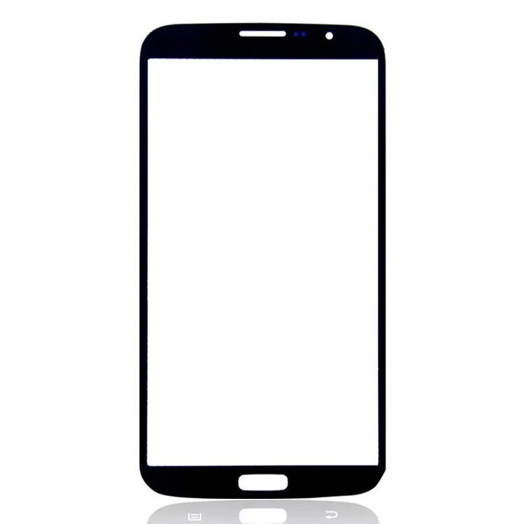 Черная передняя внешняя линза стекло экран Замена для Samsung Galaxy Mega 6 3 i9200 i9205 с