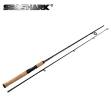 SEASHARK super light Fishing Rod Spinning 113g 6 12LB Line Action M Power Carp vara de