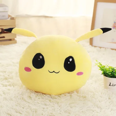 Pikachu Jigglypuff Chikorita Psyduck Eevee Плюшевые игрушки Аниме периферийное покрытие для рук