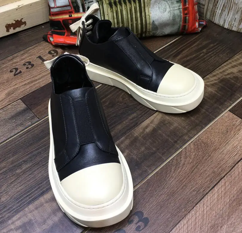 Cuir Bout Bottes Rond Femmes Haut Mode Chaude Chaussures Lacets En Véritable Noir Kaeve Baskets wpHIvzqZ