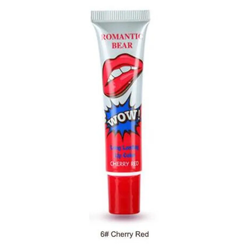 Brand New Moisturizer Waterproof Lipstick Famous Beauty Red Wow Matte Makeup Tear Pull Lip Gloss Liquid Magic Tearing Cosmetic Brand New Moisturizer Waterproof Lipstick Famous Beauty Red Wow Matte Makeup Tear Pull Lip Gloss Liquid Magic Tearing Cosmetic