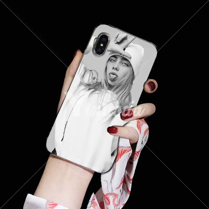 Yinuoda Billie Eilish 13 девушка клиент высокое качество чехол для телефона для Apple iPhone 8 7 6 6S Plus X XS MAX 5 5S SE XR Чехол для мобильного телефона s