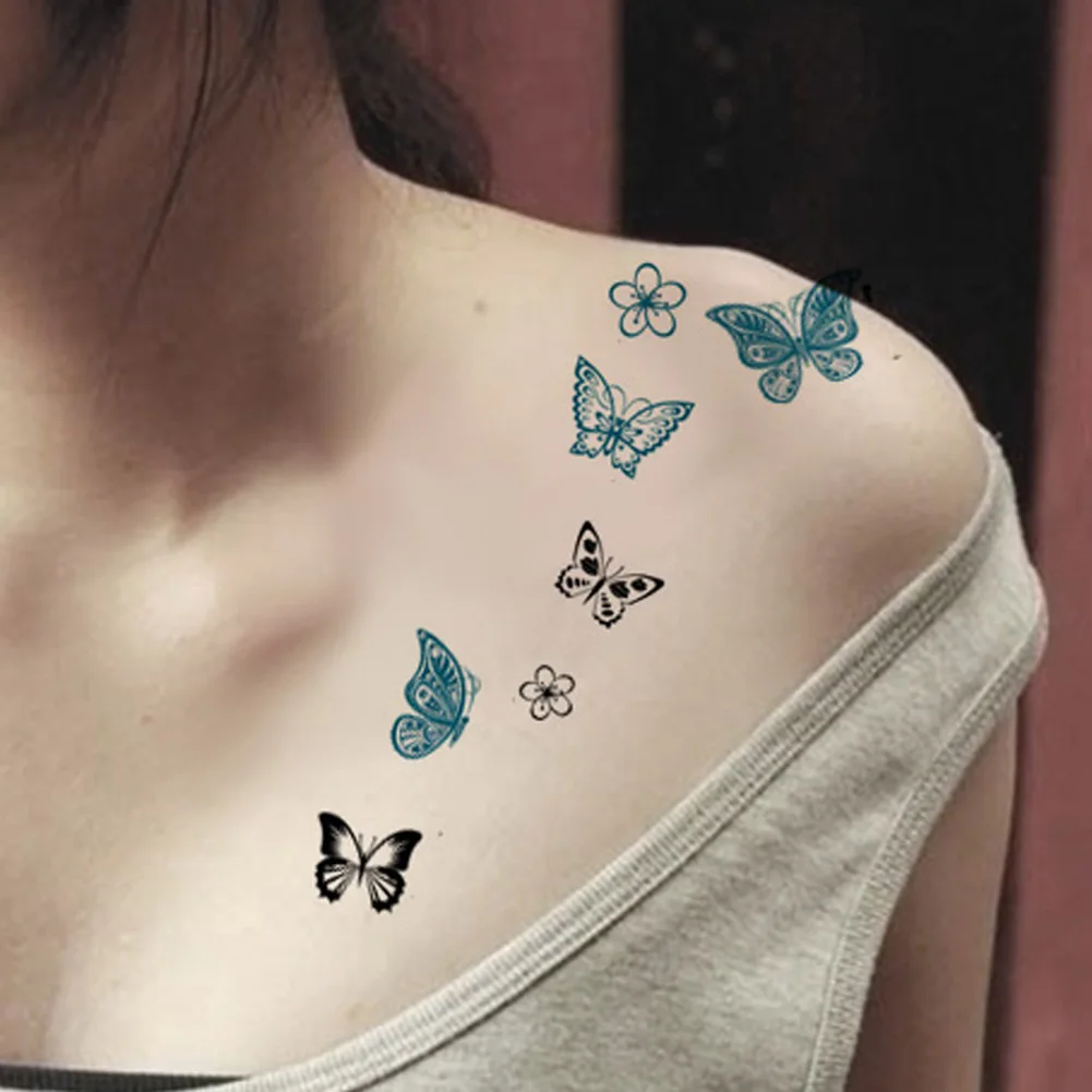 Temporary tattoos Waterproof tattoo stickers body art Painting for