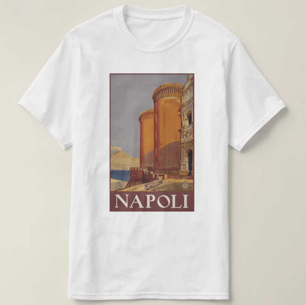 

2019 Printed Men T Shirt Cotton Short Sleeve Napoli (Naples) Italy clothing T-Shirt Women tshirt