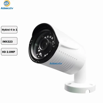 

2MP SONY IMX323 3.6mm Lens Hybrid AHD CVI TVI CVBS 4 IN 1 OSD Menu Free Switch CCTV SMT LED Bullet IP66 Camera AR-MHD8204R4T