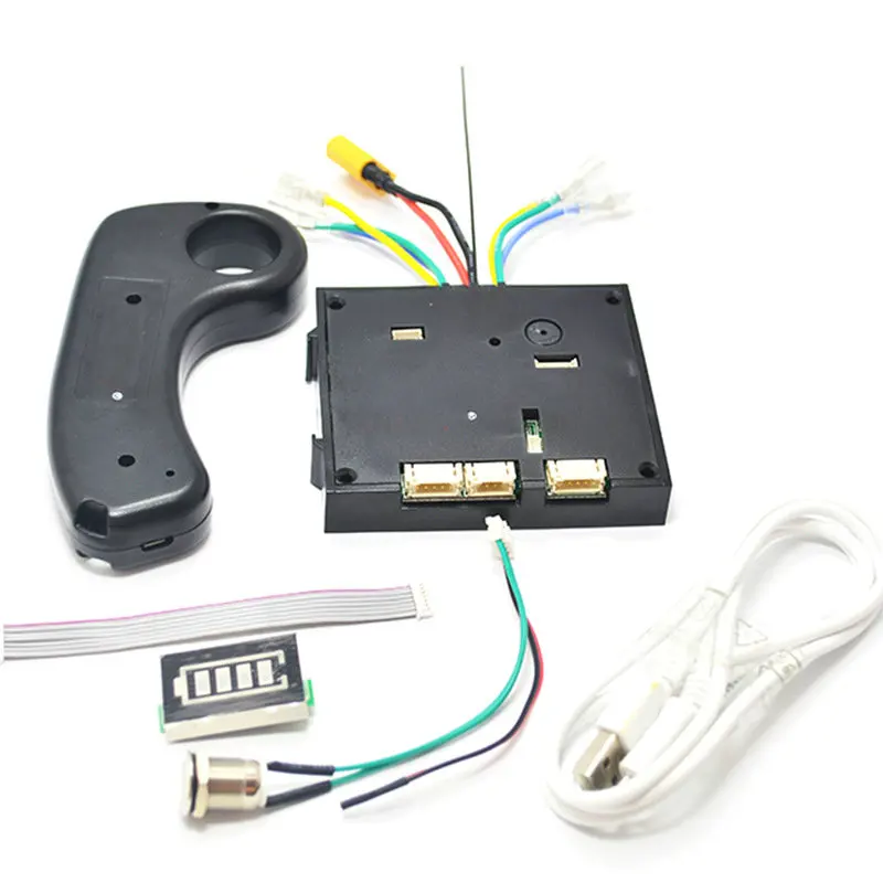 محرك مزدوج 180 W 250 W 350 W لوح التزلج الكهربائية محور عدد المحرك ESC و عن بعد الكهربائية Lonboard لوحة تحكم