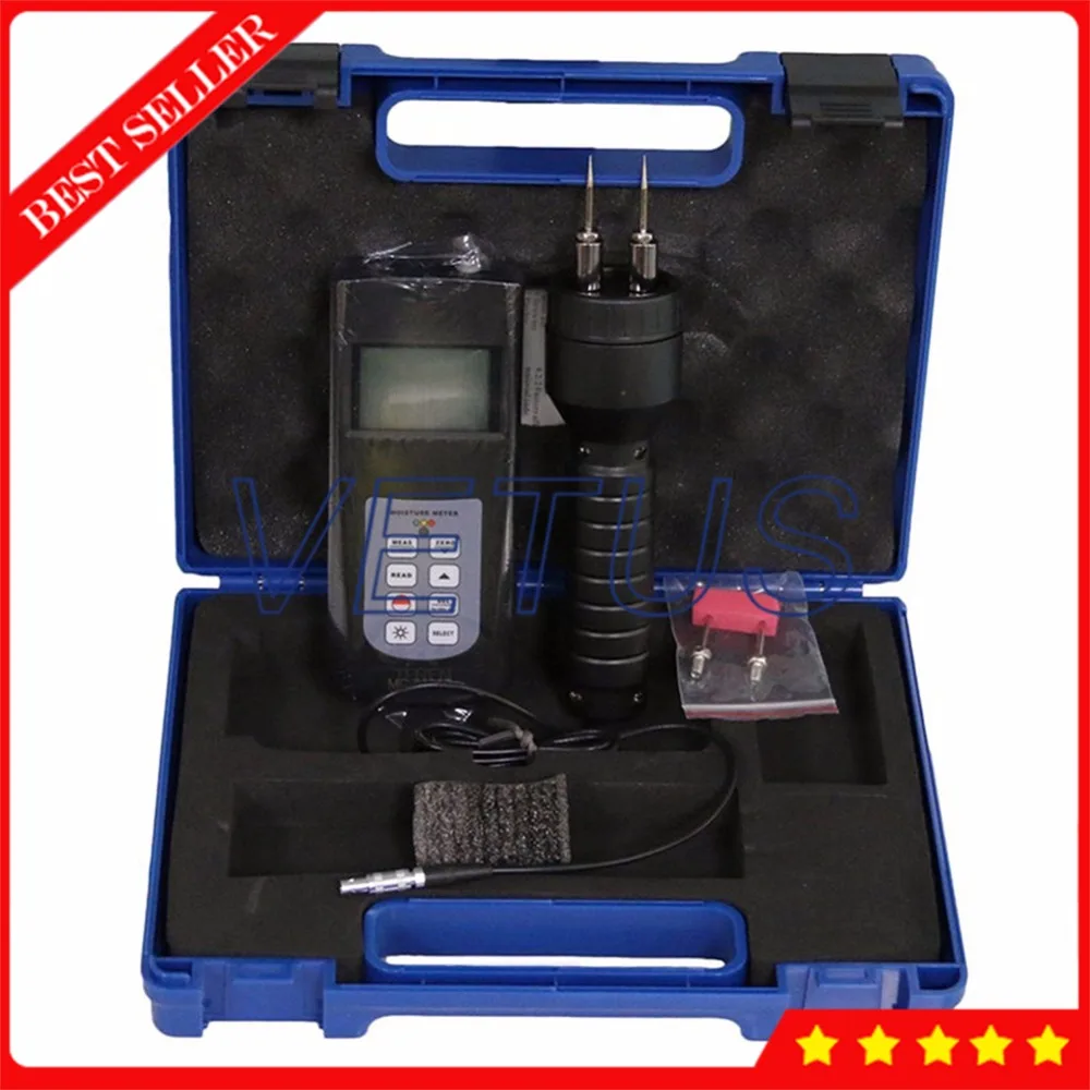 

Multi-functional Paper Moisture Meter Analyzer for wood fiber materials Tester tobacco Detector MC-7828P