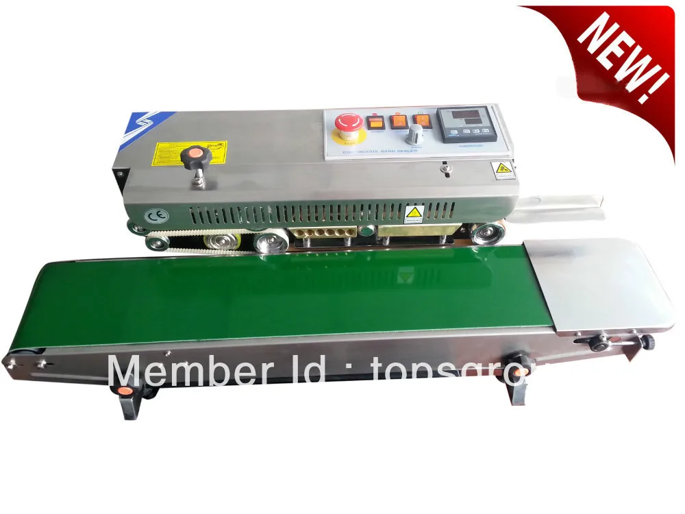 Full automatic continuous tray printing bag sealing machine, Hot sale full automatic /bag sealer