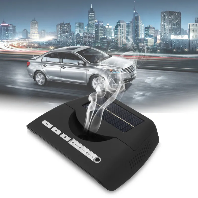 

Solar Power Humidifier Air Purifier or USB For Car Home Freshener Diffuser Aromatic 80ml Vehicle Humidifier