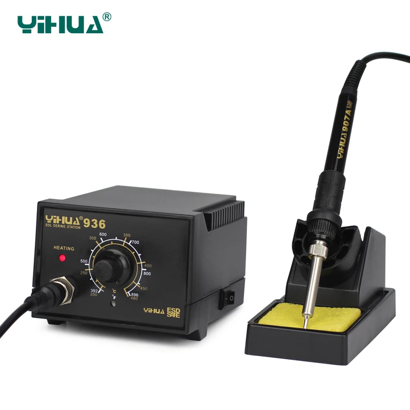 

YIHUA 936 Motherboard Lead Free Temperature Controlled Soldering Station EU plug for soldering