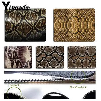 

Yinuoda Snake Skin Pad to Mouse Game Size for 180x220x2mm and 250x290x2mm Small Mousepad