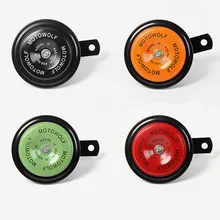 4 Color 12V Motorcycle Snail Tweeter Audio Horn Car multi-tone Stereo Amplified Speaker Universal For Harley Honda Yamaha Suzuki