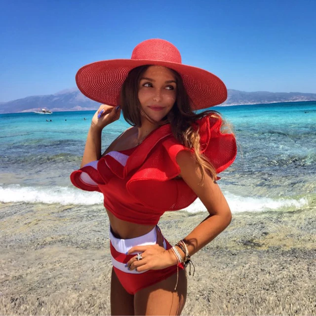 Best Offers Women Sexy Two-Piece Suits Off Shoulder Low Neckline Slash Neck Sexy Sets Female Ruffles Patchwork Falbala Bodycon Suits Best Offers Women Sexy Two-Piece Suits Off Shoulder Low Neckline Slash Neck Sexy Sets Female Ruffles Patchwork Falbala Bodycon Suits