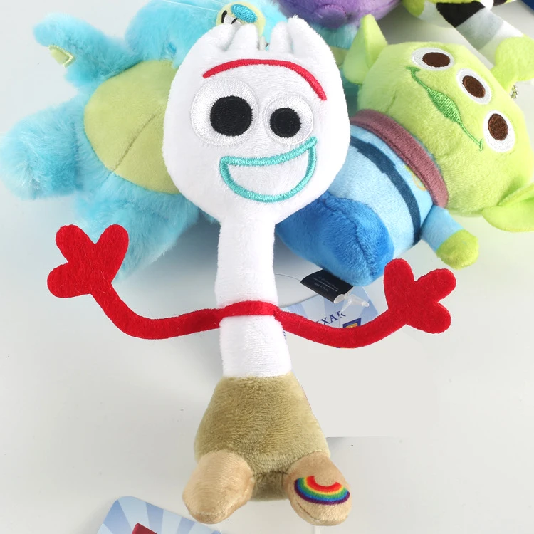 

Dropship Movie Plush Toys Forky Bunny Alien Buzz Lightyear Bear Soft Plush Stuffed Doll Figure Cartoon Toy Keychain