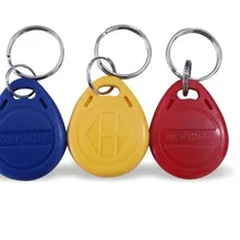 500 шт./лот брелок для ключей 125 кГц Близость ABS ключевые теги/для автоматического контроля доступа с TK4100/EM 4100 чип