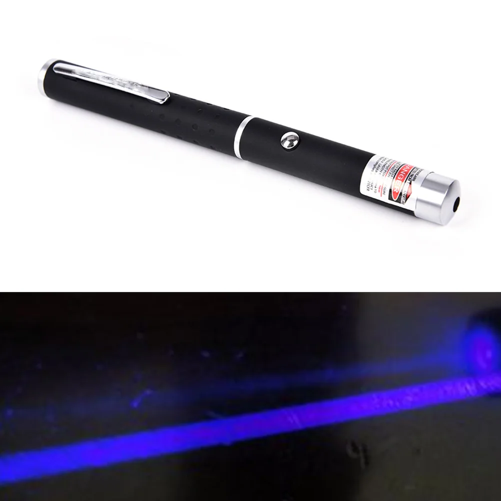 

1 Pcs Purple Laser Pointer 5mW Powerful 500M Laser Pen Professional Lazer Pointer For Teaching Outdoor Playing