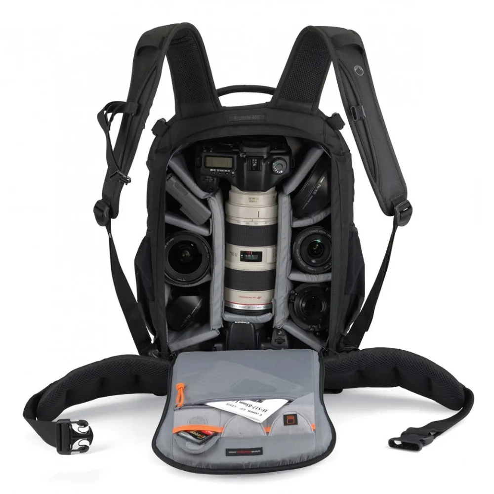 Fast Shipping Gopro Genuine Lowepro Flipside 400 AW Camera Photo Bag Backpacks Digital SLR ALL Weather