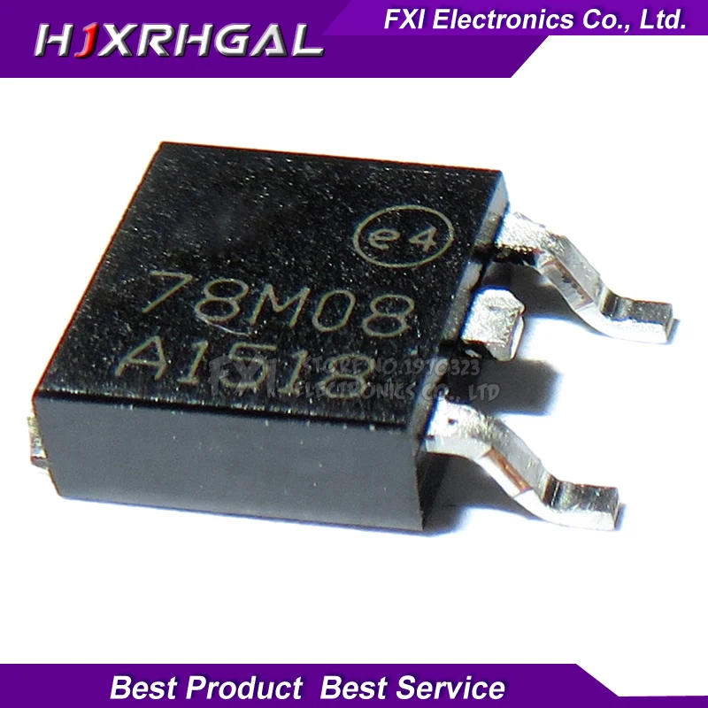 

10PCS SMD 7808 78M08 TO-252 L78M08CDT L78M08 three new original