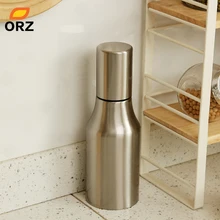 Бутылки для масла ORZ из нержавеющей стали, герметичный дозатор для оливкового масла, бутылка с капельками съедобных 500 мл, емкость для хранения масла, соуса, уксуса